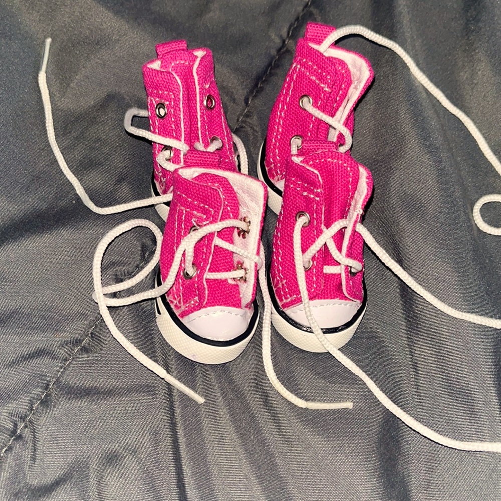 URBEST 4 piece per dog casual shoe size 1 pink